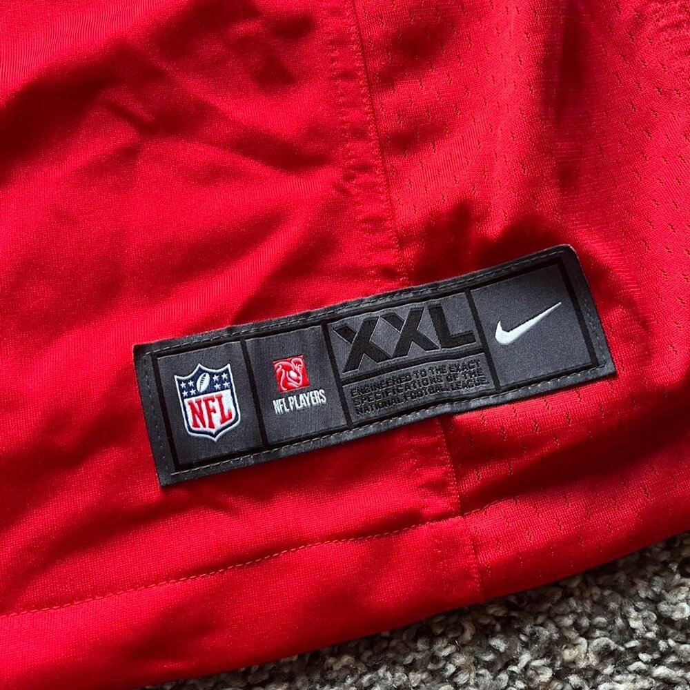 Kansas City Chiefs Chris Jones Red Jersey Men’s XXL Stitched - Picture 4 of 7